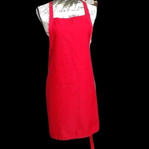 Vintage y2k Red wearGuard Adjustable Aprox Kitchen craft painting Adult bib